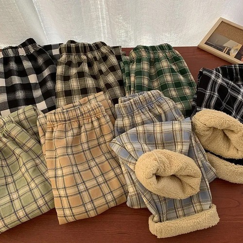 Fashion warm plush pants - fashion,