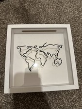 Clear Travel Shadow Storage Case Adventure Archive Box Funny Travel Keepsake Box