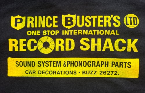 Prince buster record shack t - prince,