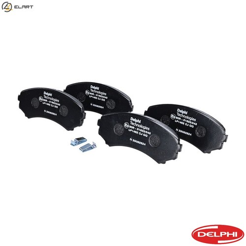 Brake pad set disc - pad,