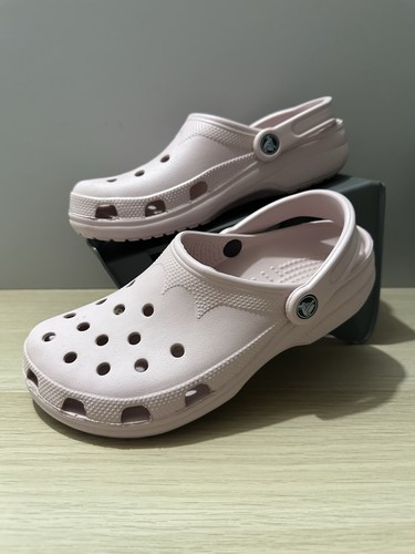 Pink crocs classic shoes - crocs,