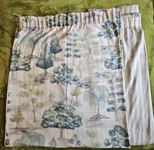 Dunelm Pair Watercolour Trees 66" x 76" Very pretty!