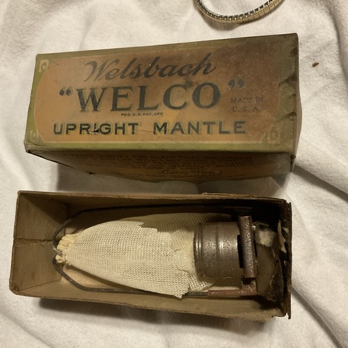 Welsbach welco upright mantle - welco,