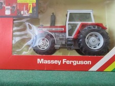 BRITAINS MASSEY FERGUSON 2680 TRACTOR 1.32ND SCALE. CAT NO.9520.