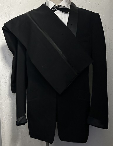 Men 1950s two piece tuxedo - piece,