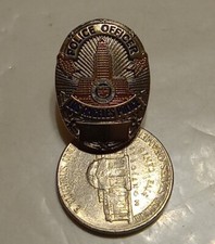 Police badge lapel pin tie - lapel, tac