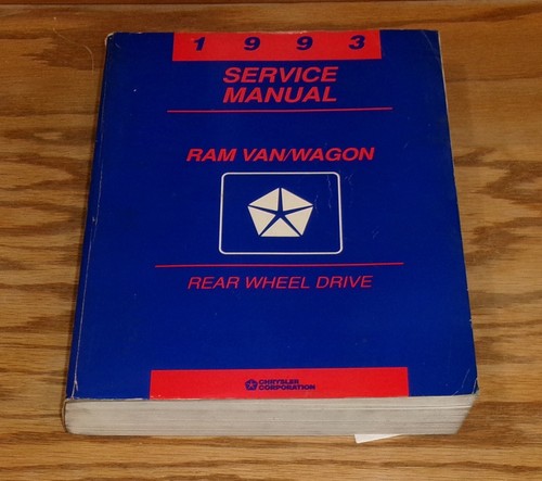 Original 1993 dodge ram van - original, &