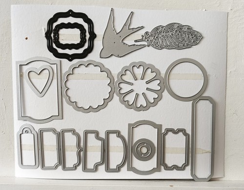 Mixed die set - tabs,, frames