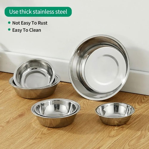 Pet bowl steel stainless - 1,