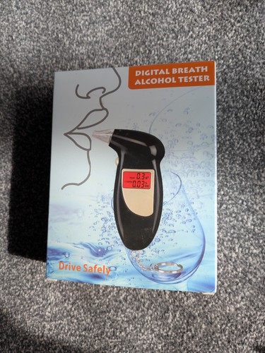 Digital breath alcohol tester - digital,