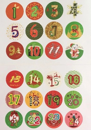 Piece christmas advent - 24,