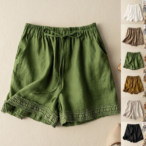 Ladies loose elastic waist - loose,
