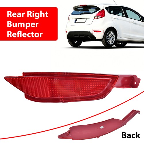 Rear bumper reflector - rear,
