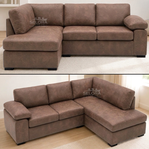 Amalfi oakland corner sofa - sofa, tan