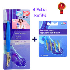 Corn and Callus Remover Cut Grind Medical Hand Held Hard Cracked Skin Pedicure