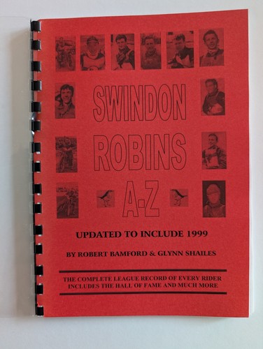 Speedway book swindon - speedway, robins