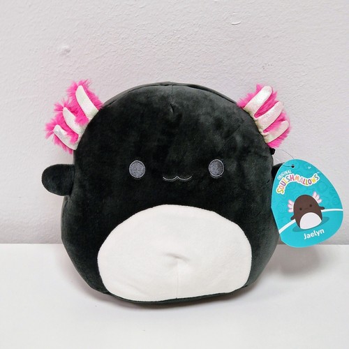 Jaelyn the black axolotl - black,