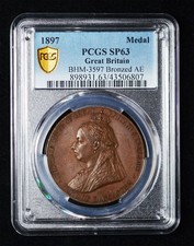 PCGS SP63 1897 QUEEN VICTORIA