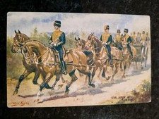 Harry Payne Coloured Postcard Officer of the Royal Horse Artillery