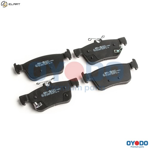 Brake pad set disc - pad,