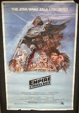 Vintage Star Wars The Empire Strikes Back One Sheet B Cinema Poster 40" x 27"