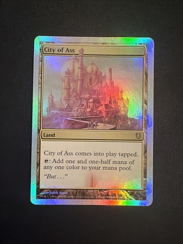 Foil city ass - of, nm
