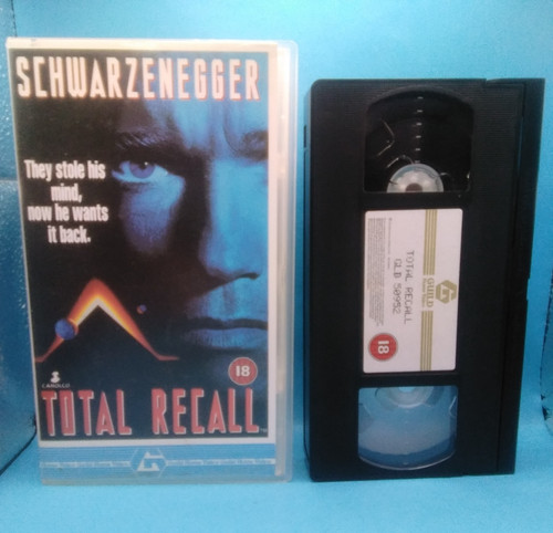 Total recall vhs pal video - recall,