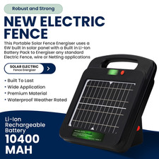 Solar Powered Electric Fence