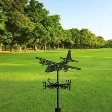 Airplane Weathervane Metal
