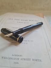 Burnham Vintage Lever Fountain Pen 14K Gold Nib
