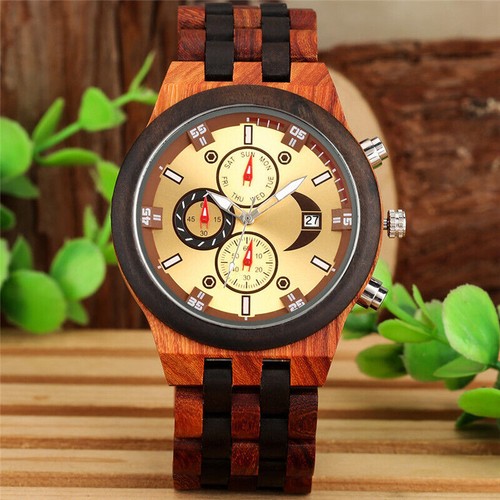 Natural men wooden watch - men's,