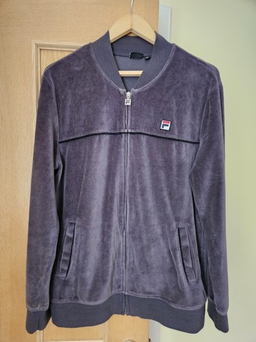 Vintage velour fila track - fila, top