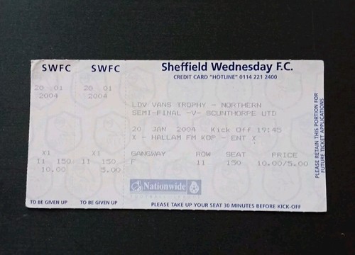 Ticket 2003 2004 - ticket, ldv