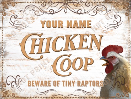 Chicken coop personalized - coop,