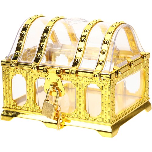 Clear treasure chest - ,