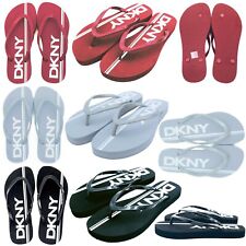 DKNY Jenna-Flat Thong Ladies Flip Flops Sandals Beach Swimming Summer Holidays