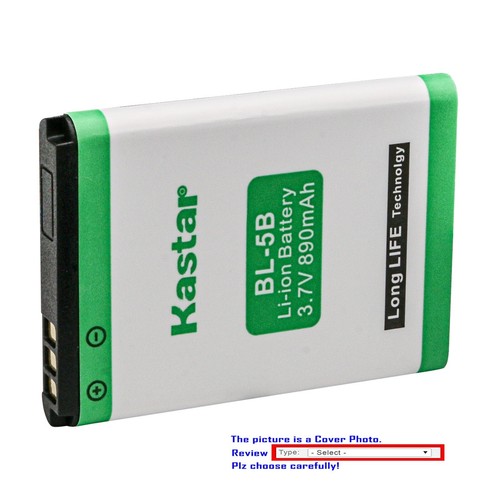 Kastar bl5b battery - bl5b, replace