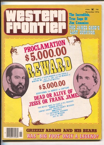 Western frontier 1976 c - western, 11/1976-g.c