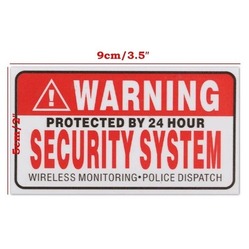 Warning security system - warning,