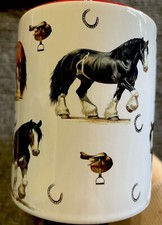 Personalised Shire Horse Mug