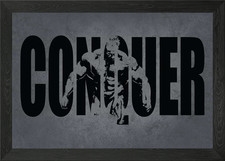 CONQUER Jay Cutler Framed Wall