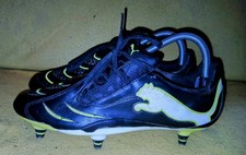 PUMA POWERCAT 3 SG MENS FOOTBALL BOOTS UK 7  BLACK