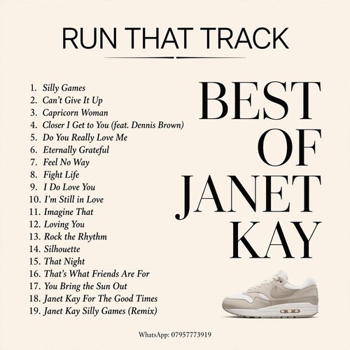 Run that track best janet - that, of