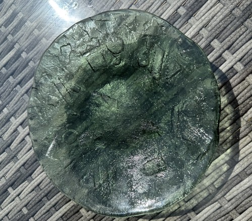 Swedish art glass - glass, plate