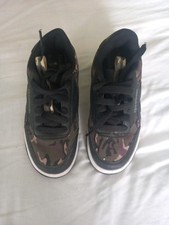 Reebok Heelys Boys UK12. Camouflage. Great Condition.