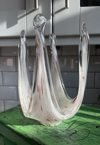 Vintage murano style hand - vintage,