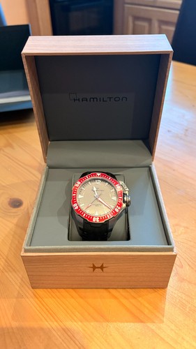 Hamilton khaki frogman silver - hamilton,