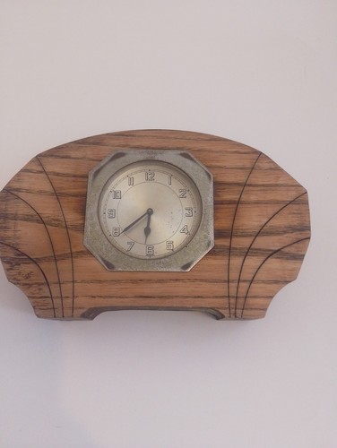 Vintage art deco clock - art,