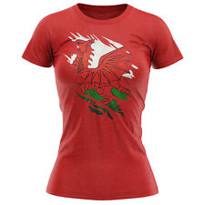 Wales Torn Flag T Shirt Rugby