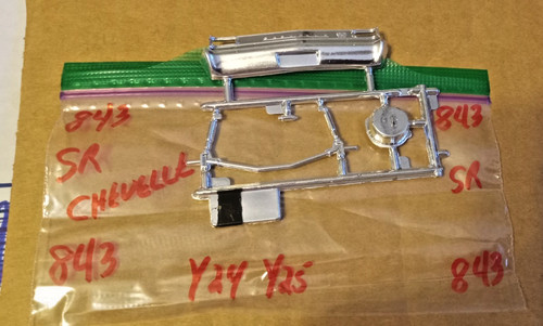 Chrome chevelle bumper parts - ,